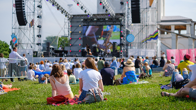 Festival de música al aire libre